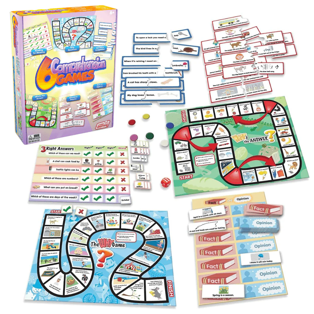 6 Comprehension Games - Junior Learning - Image 2