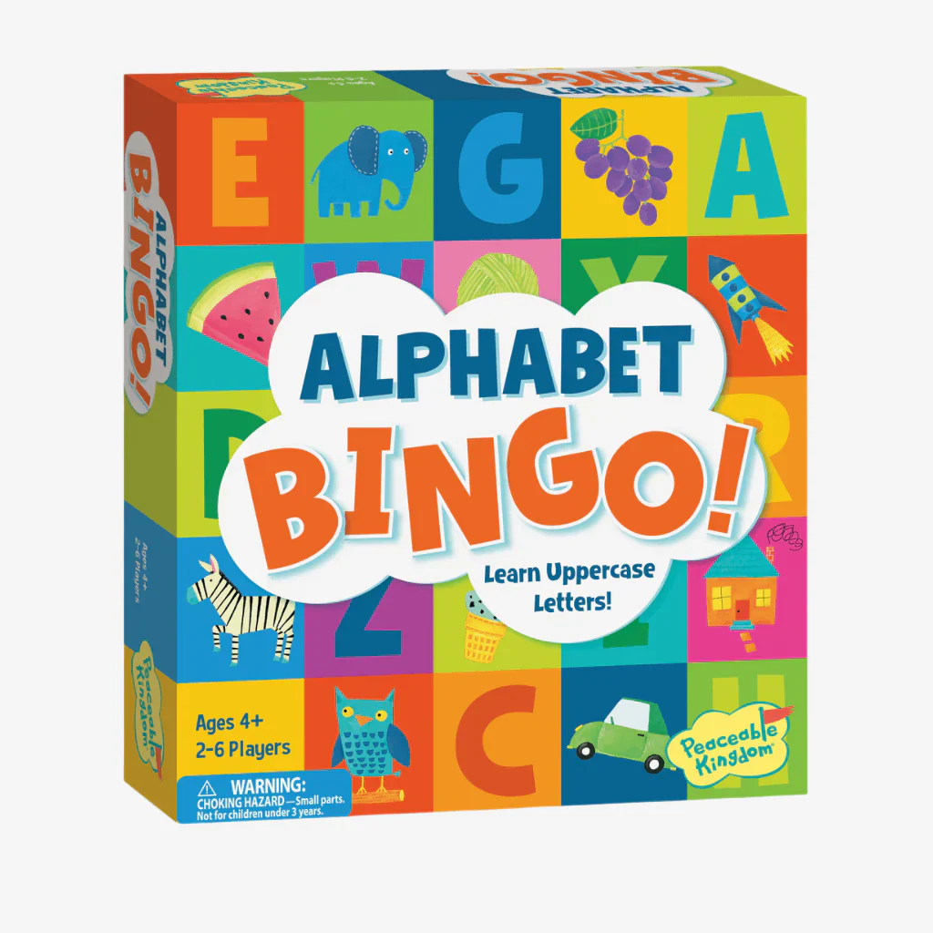 Alphabet Bingo Board Game - Peaceable Kingdom