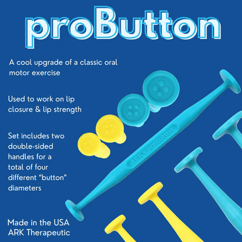 ARK Pro Button Oral Motor Tool Set for Lip Closure - Image 3