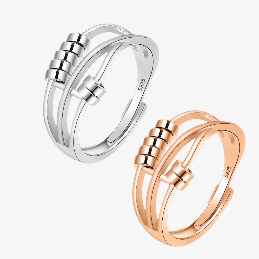 Artemis Worry Ring 925 Silver Adjustable