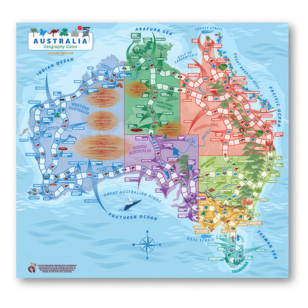 Australia Geography Board Game - Second Edition - Image 4