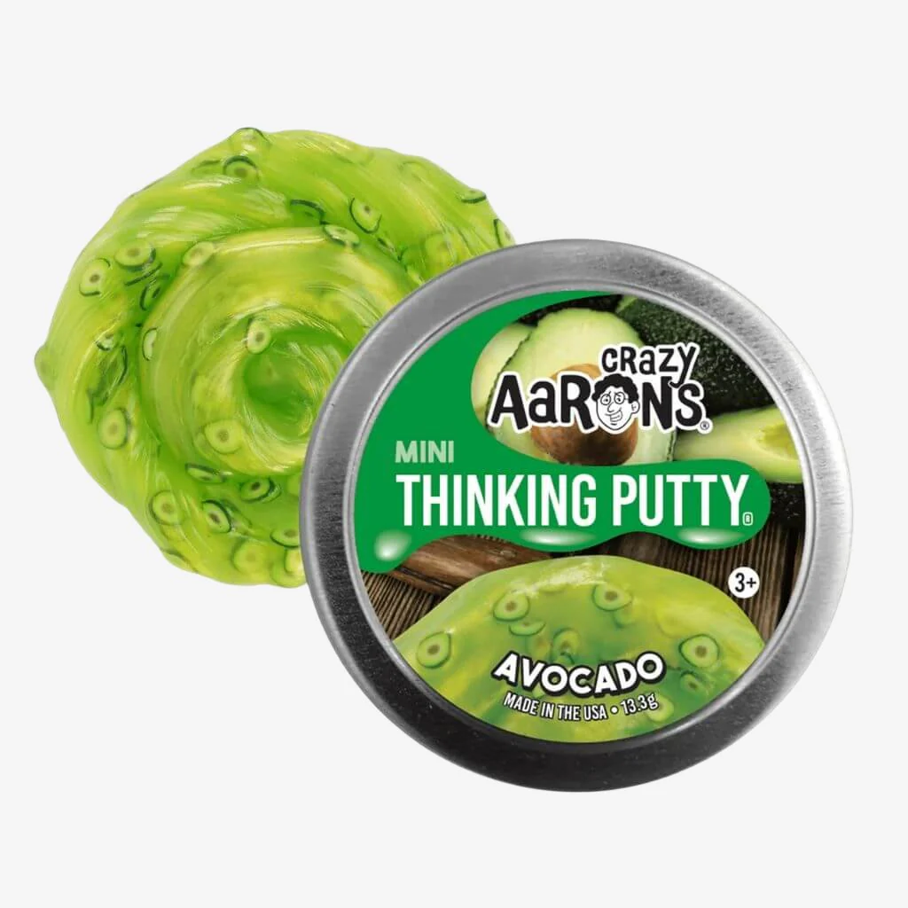 Avocado Mini Thinking Putty | Crazy Aaron's