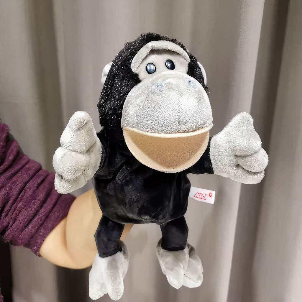 Baby Chimpanzee Hand Puppet - Image 3