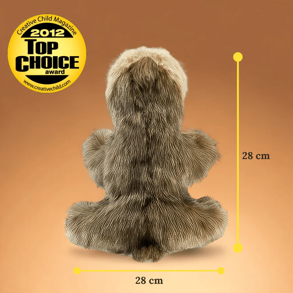 Baby Sloth Hand Puppet Folkmanis - Image 4