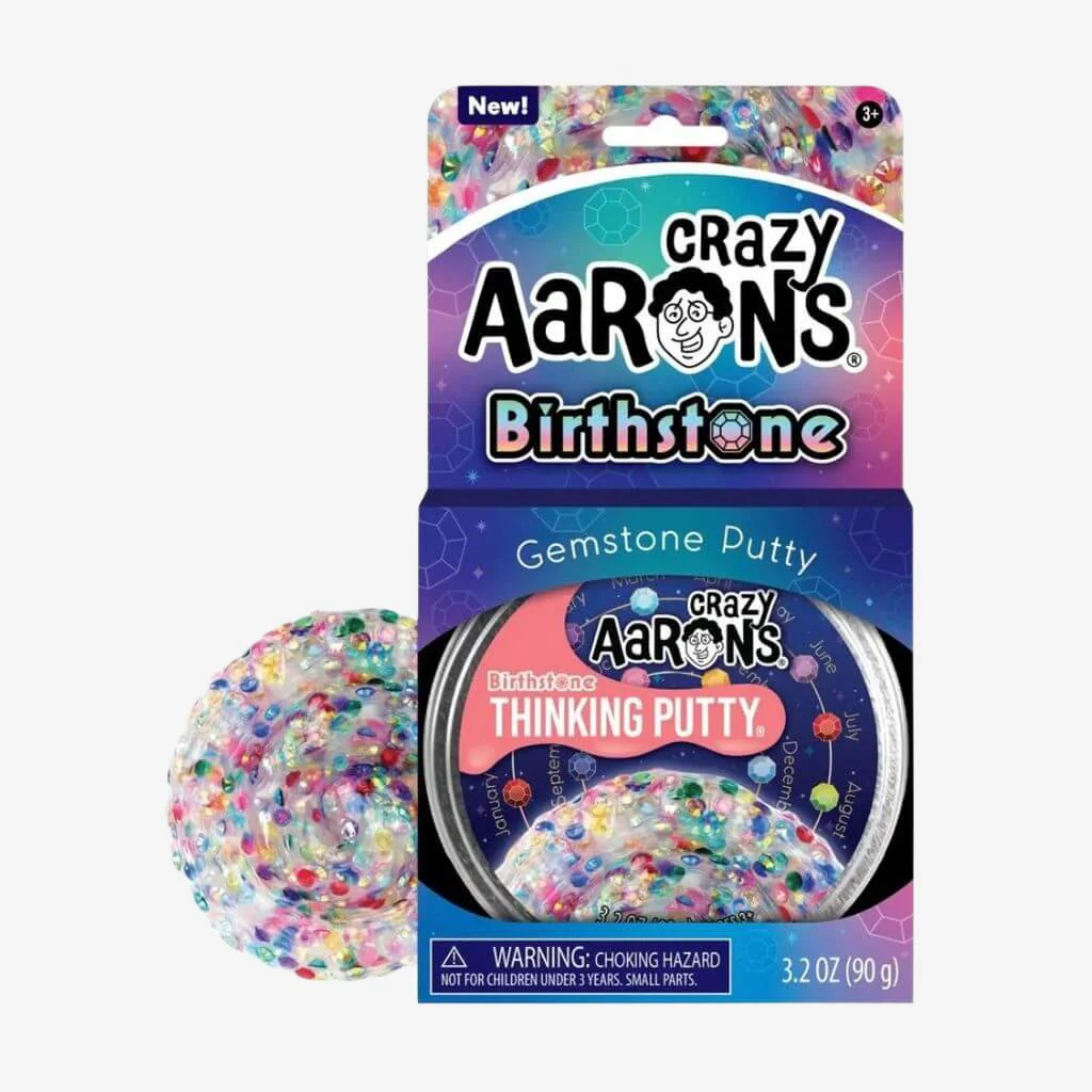 Birthstone Thinking Putty | Crazy Aaron's