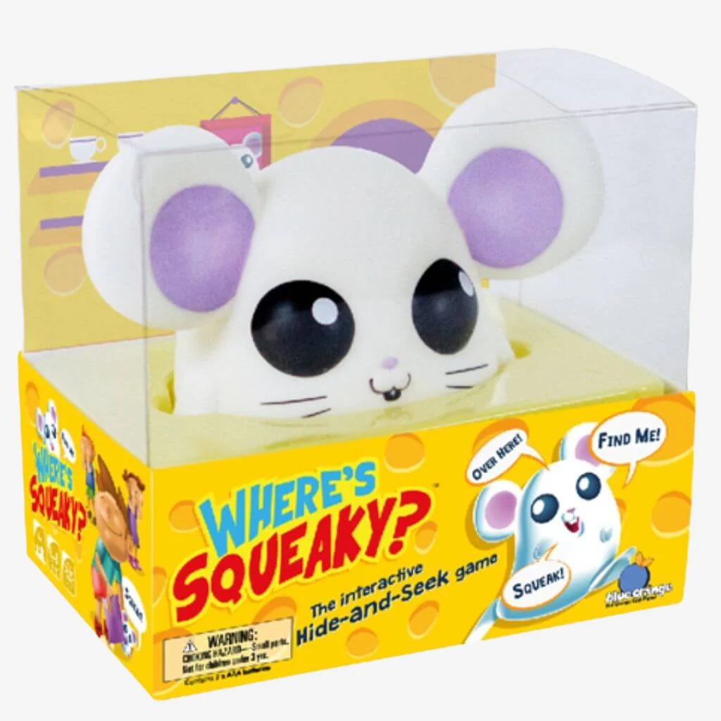 Blue Orange Where's Squeaky