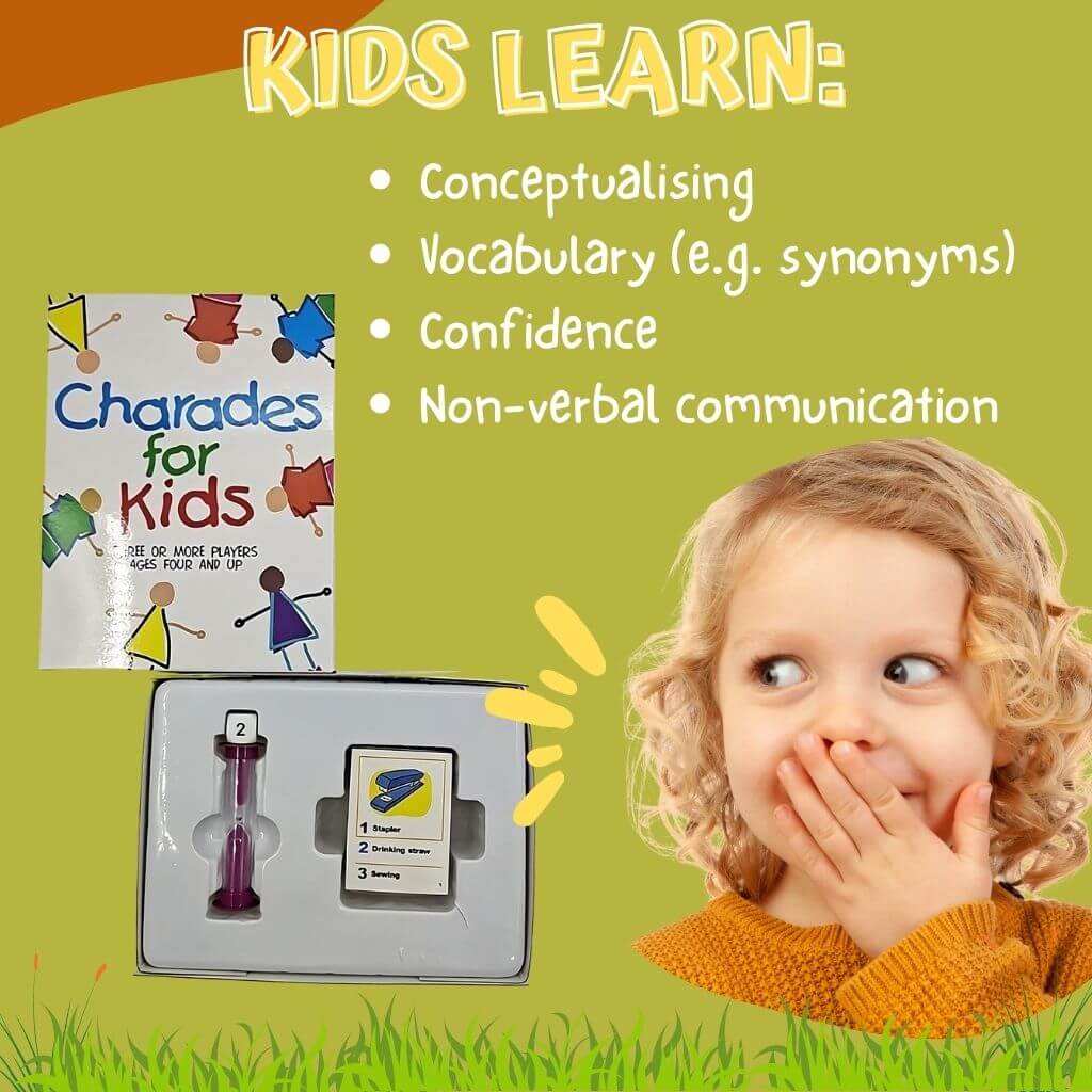 Charades for Kids Board Game - Image 3