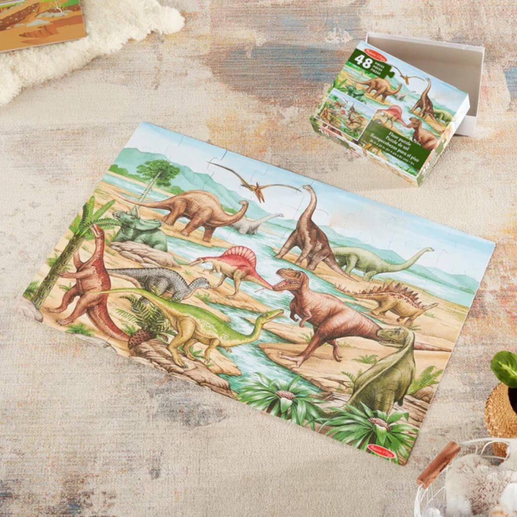 Dinosaurs Floor Puzzle 48 Pieces - Melissa & Doug - Image 8