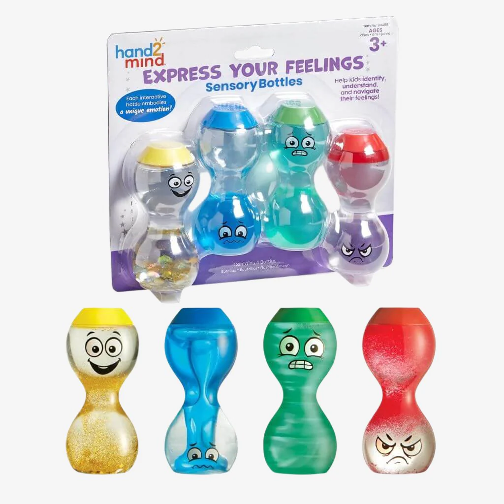 hand2mind Express Your Feelings Sensory Bottles