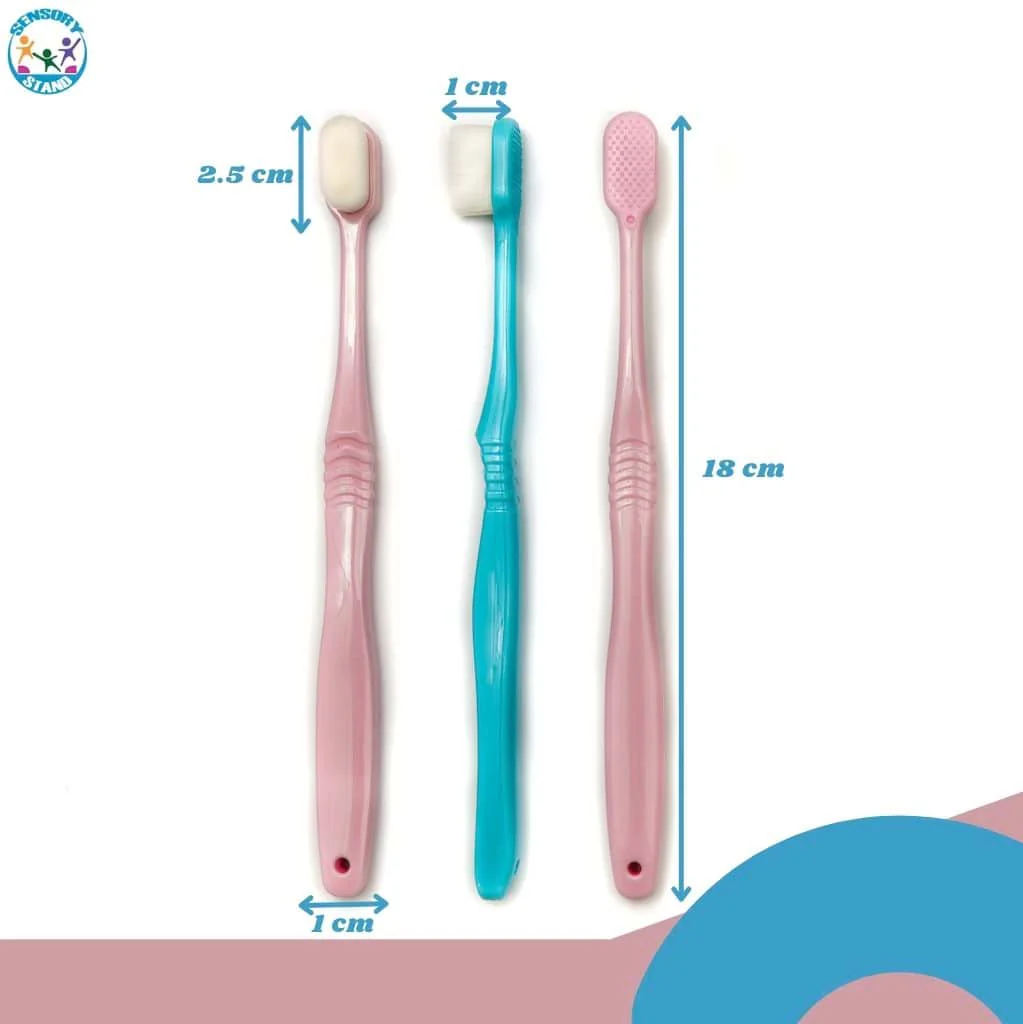 Extra Soft Sensory Nano Toothbrush for Adults (2pcs) - Image 3