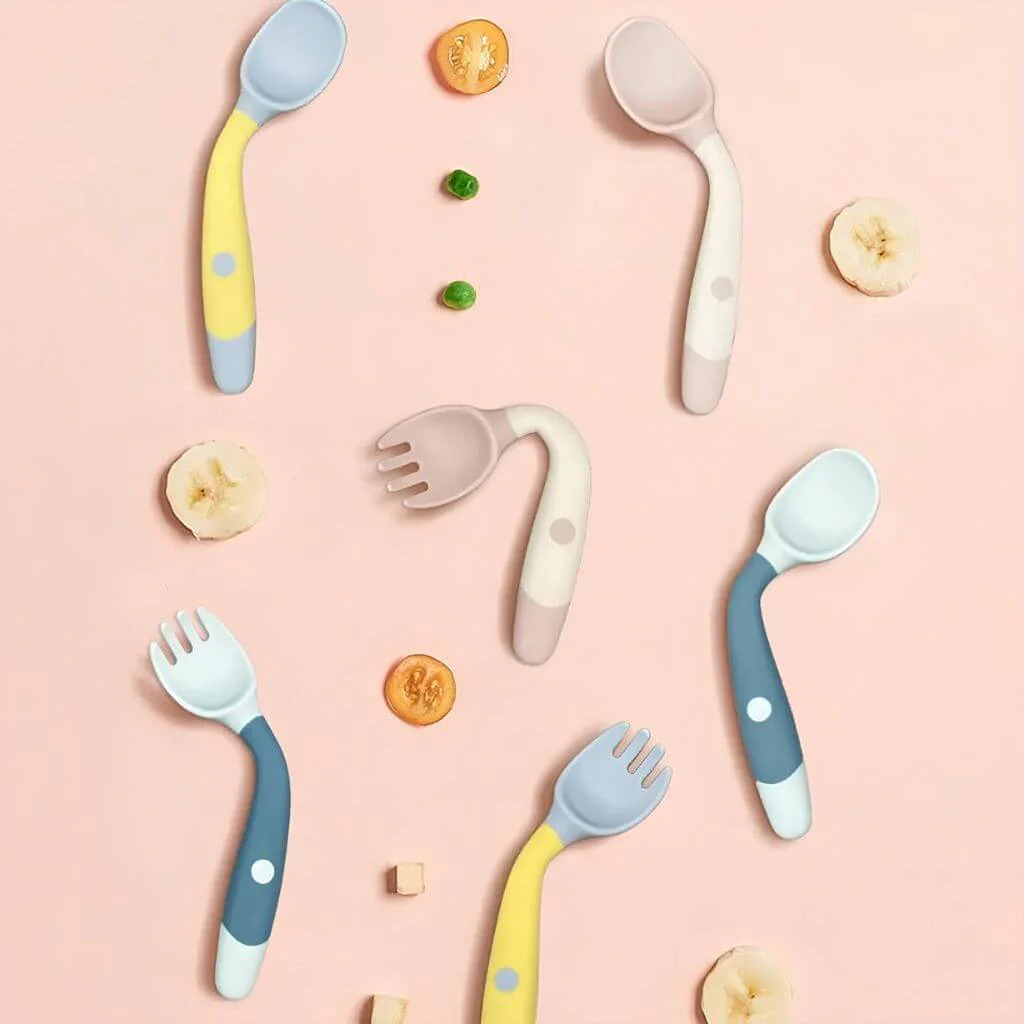 Flexible Bendable Cutlery Set Babies - Image 3