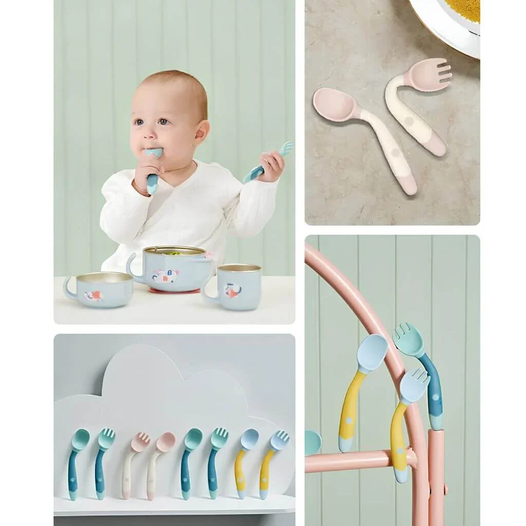 Flexible Bendable Cutlery Set Babies - Image 4