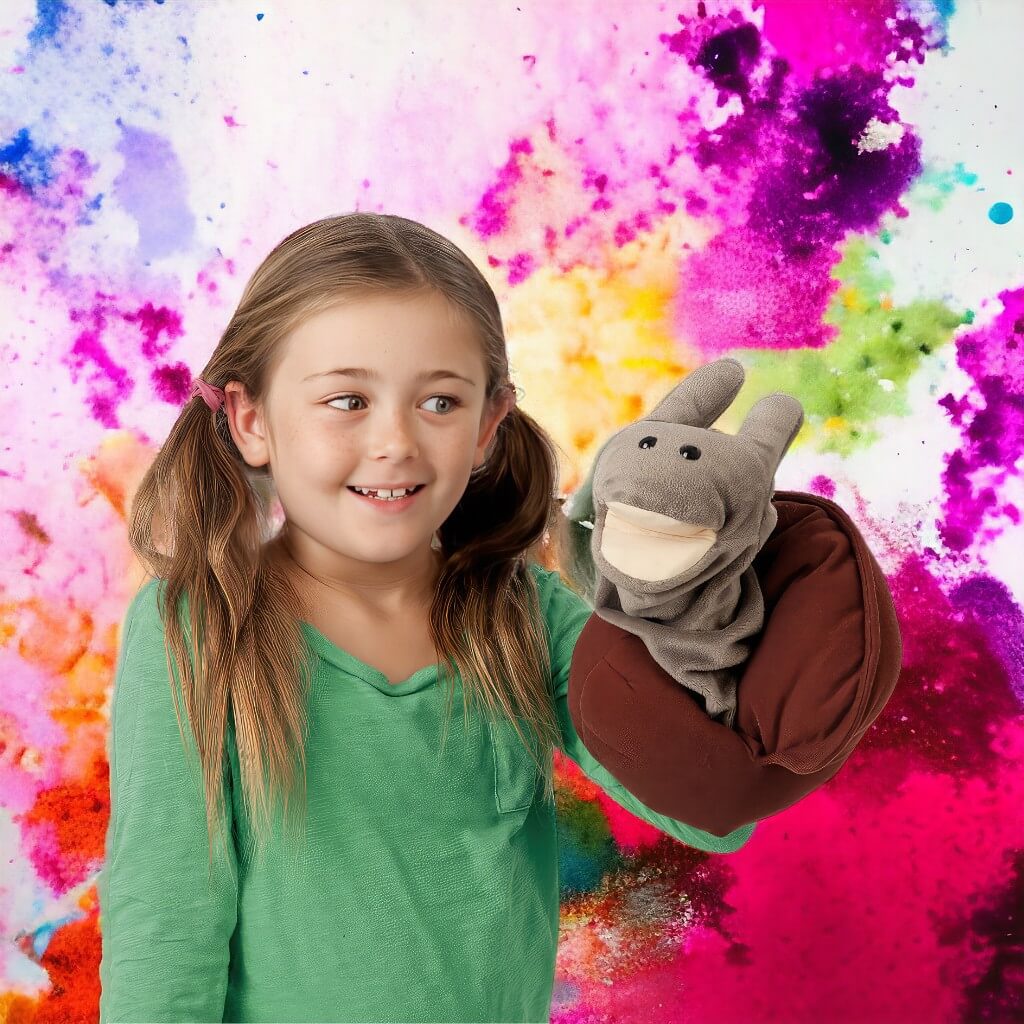 Folkmanis Snail Hand Puppet - Image 2