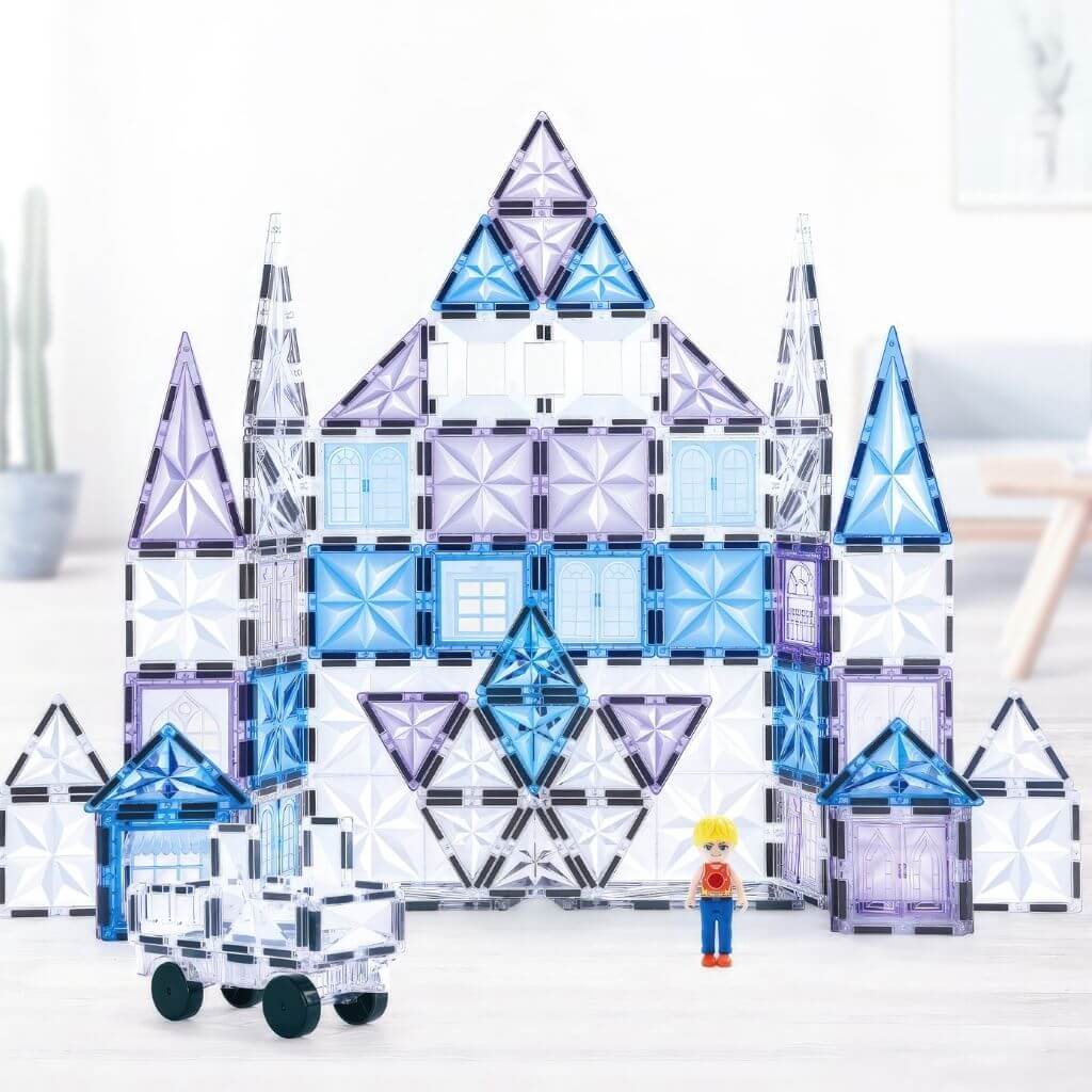 Frozen Theme Magnetic Tiles 100 Piece - Image 2