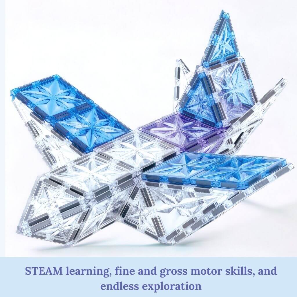 Frozen Theme Magnetic Tiles 100 Piece - Image 4