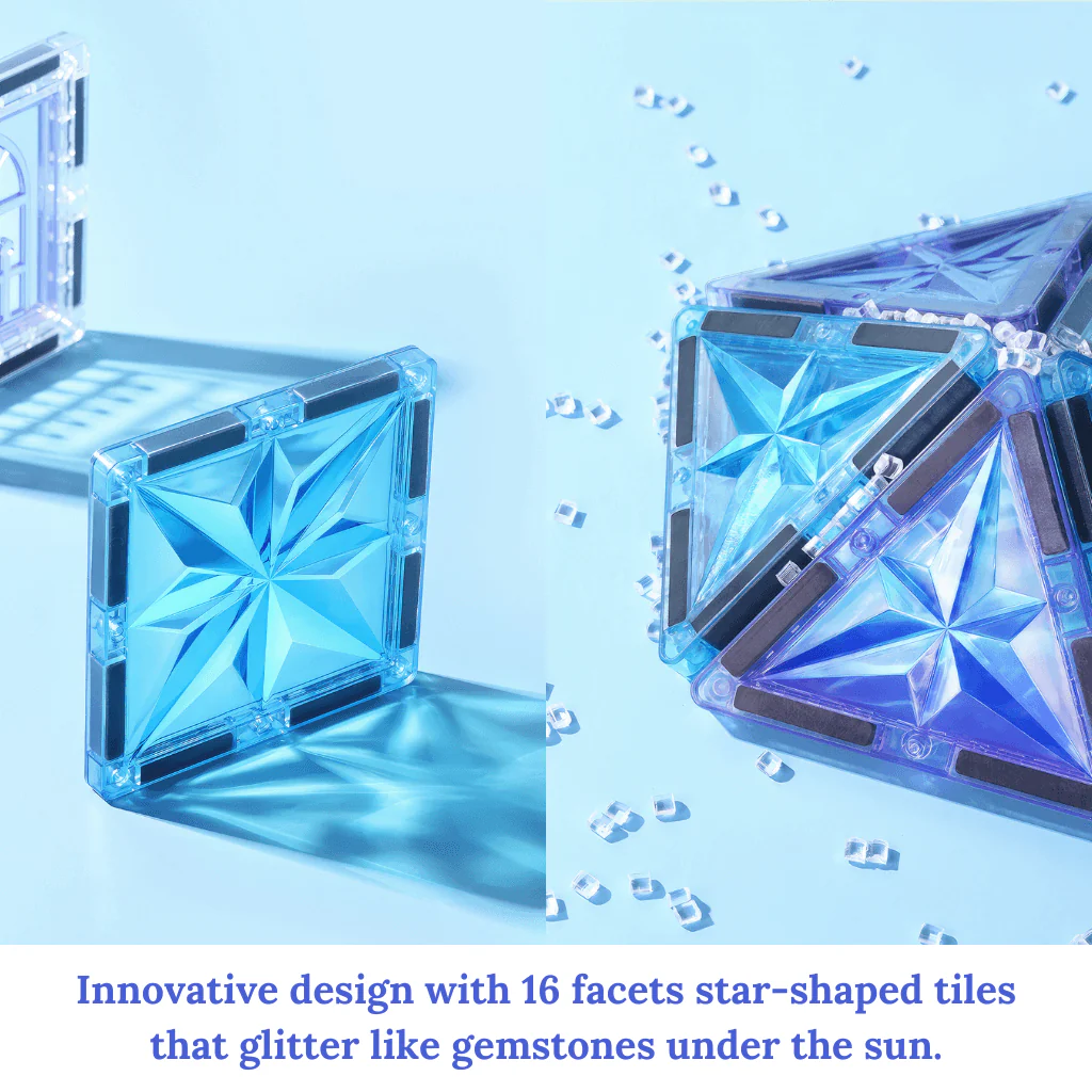 Frozen Theme Magnetic Tiles 100 Piece - Image 8