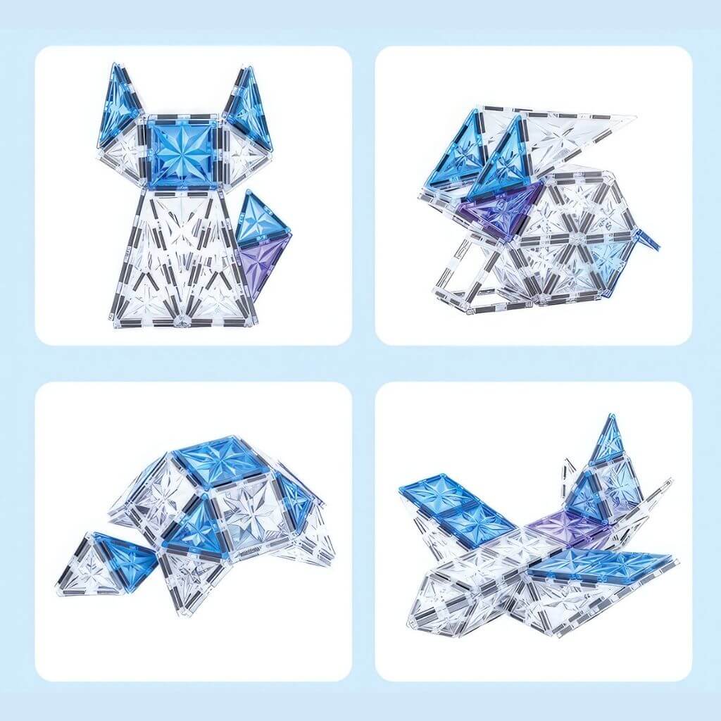 Frozen Theme Magnetic Tiles 100 Piece - Image 9