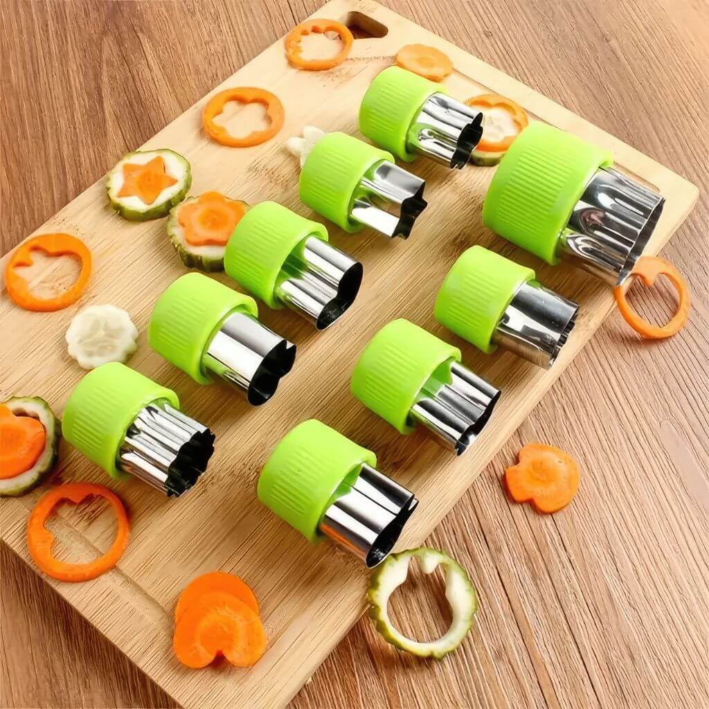 Fruit & Veggie Cutters - 12 Piece Set - Image 10