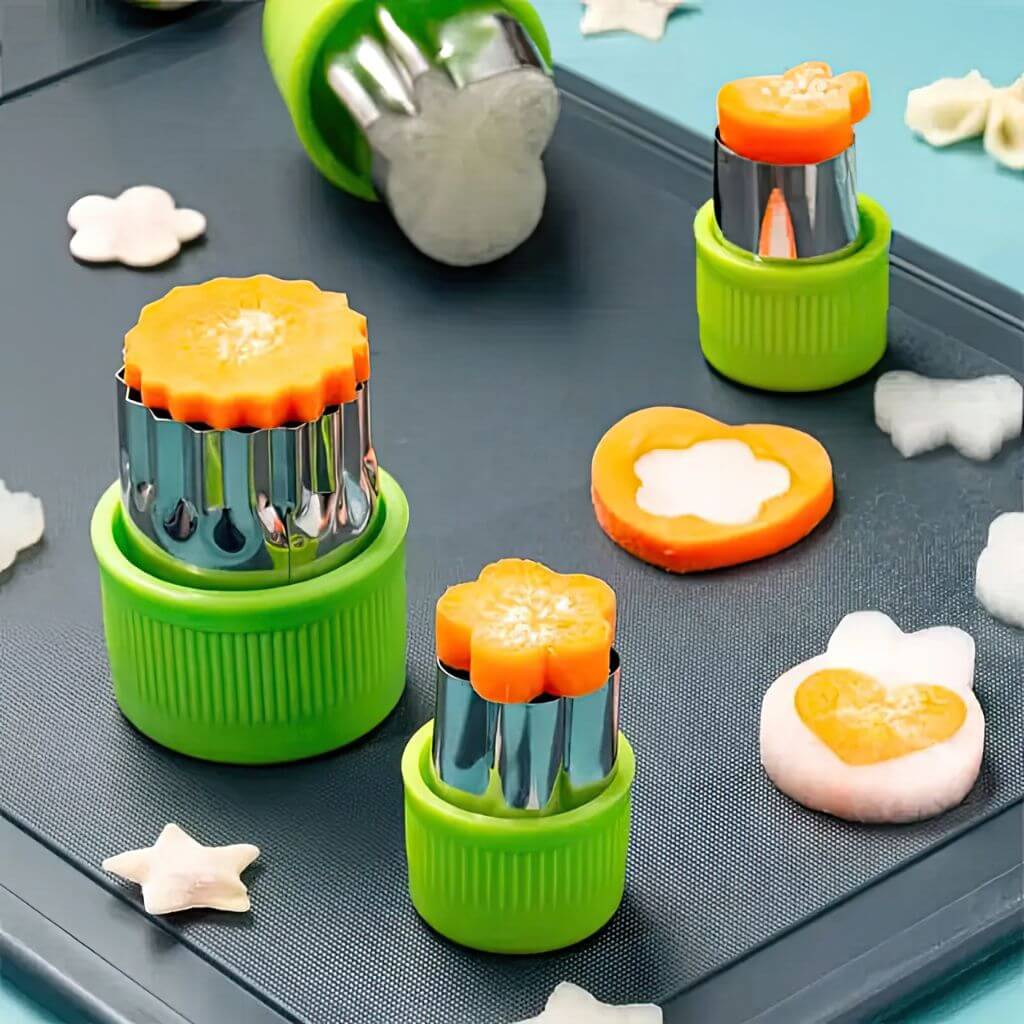 Fruit & Veggie Cutters - 12 Piece Set - Image 2