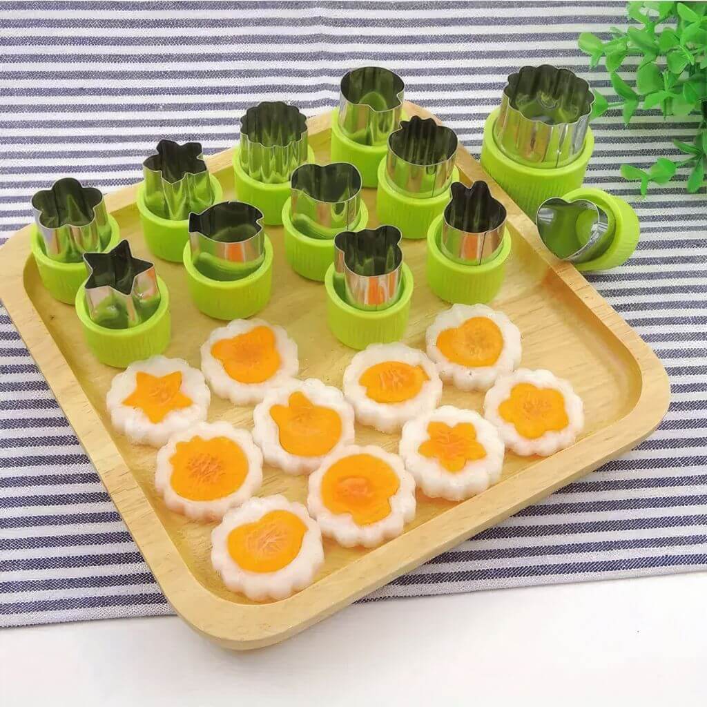 Fruit & Veggie Cutters - 12 Piece Set - Image 5