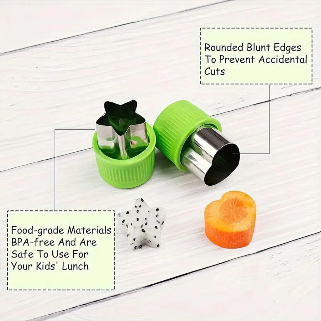Fruit & Veggie Cutters - 12 Piece Set - Image 8