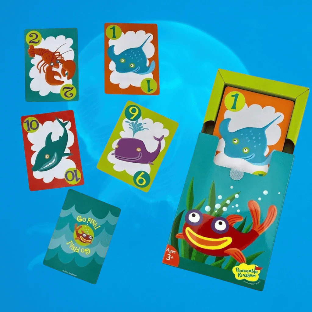 Card Game Go Fish | Peaceable Kingdom - Image 3