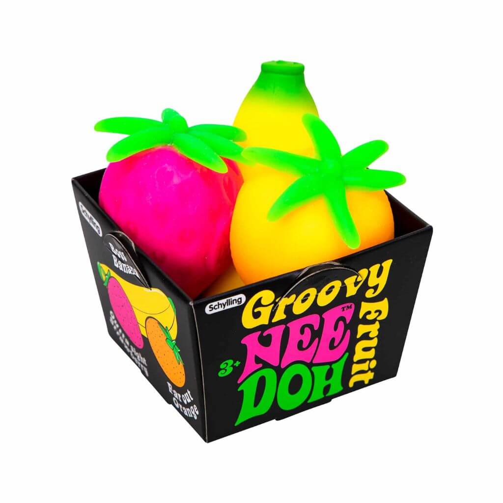 Groovy Fruit Nee Doh | Schylling - Image 3