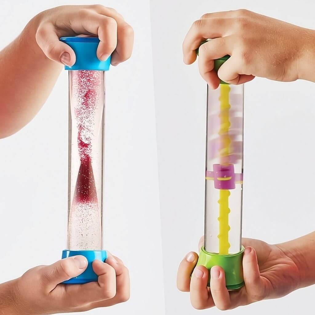 hand2mind Calming Sensory Fidget Tubes Set - Image 2