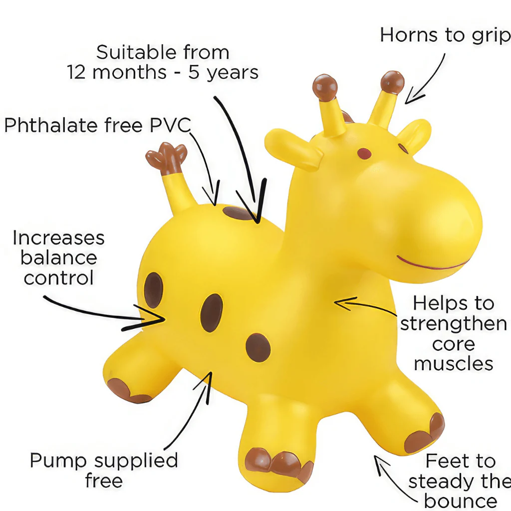 Happy Hopperz Gold Giraffe - Image 3