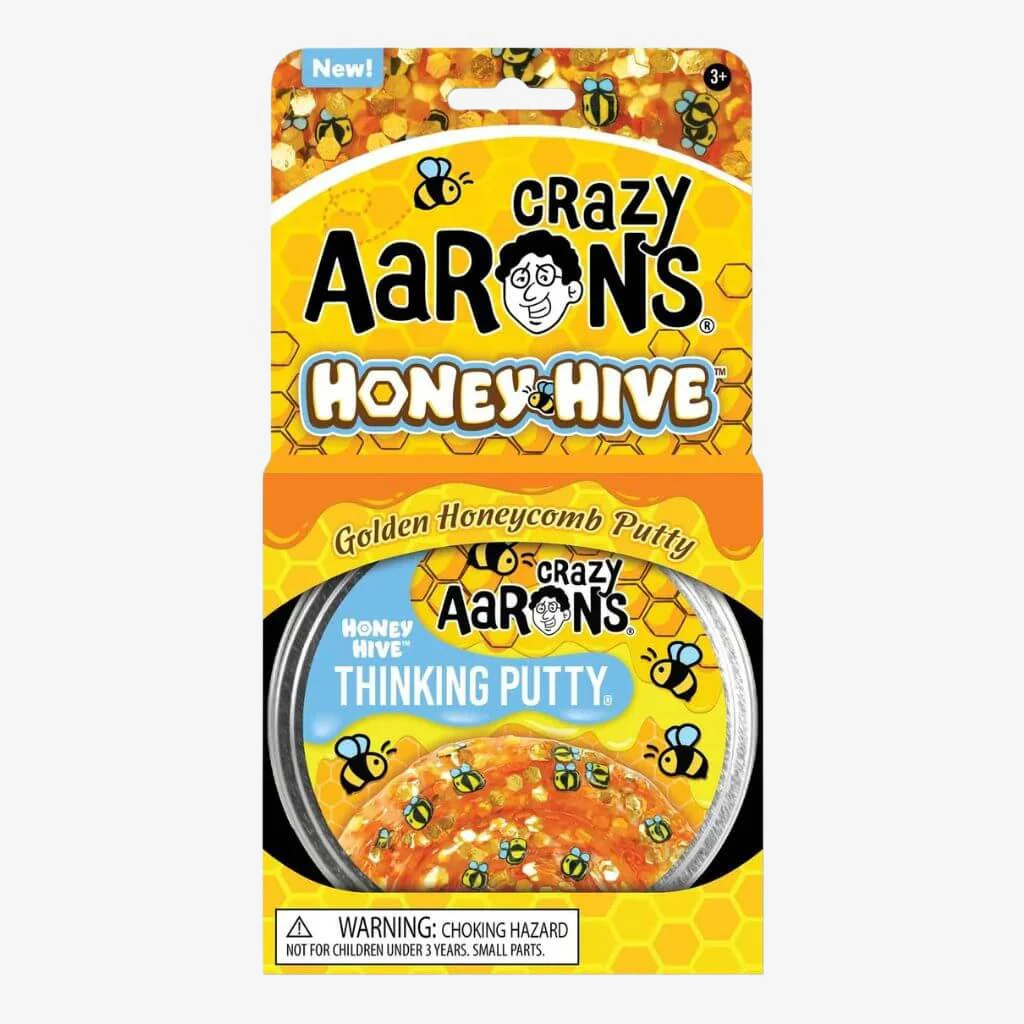Honey Hive Thinking Putty | Crazy Aaron's