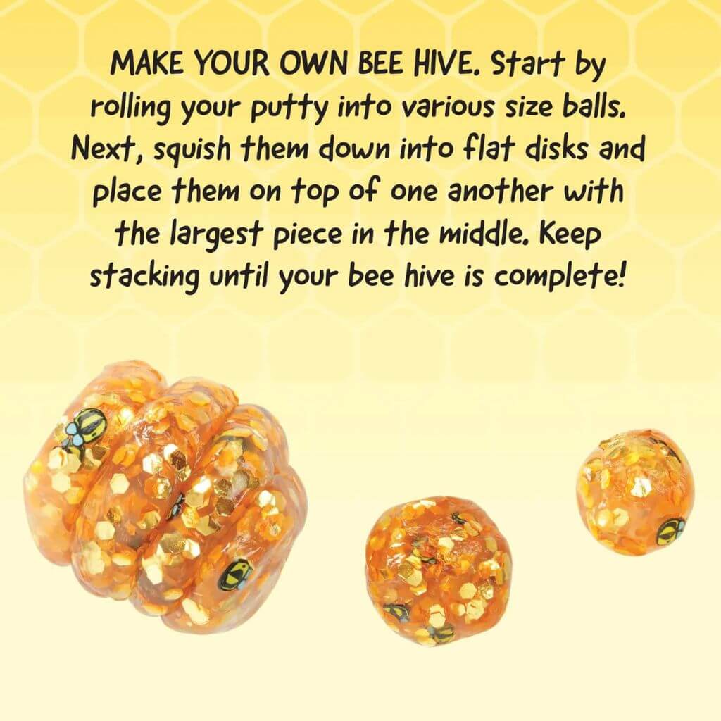 Honey Hive Thinking Putty | Crazy Aaron's - Image 5