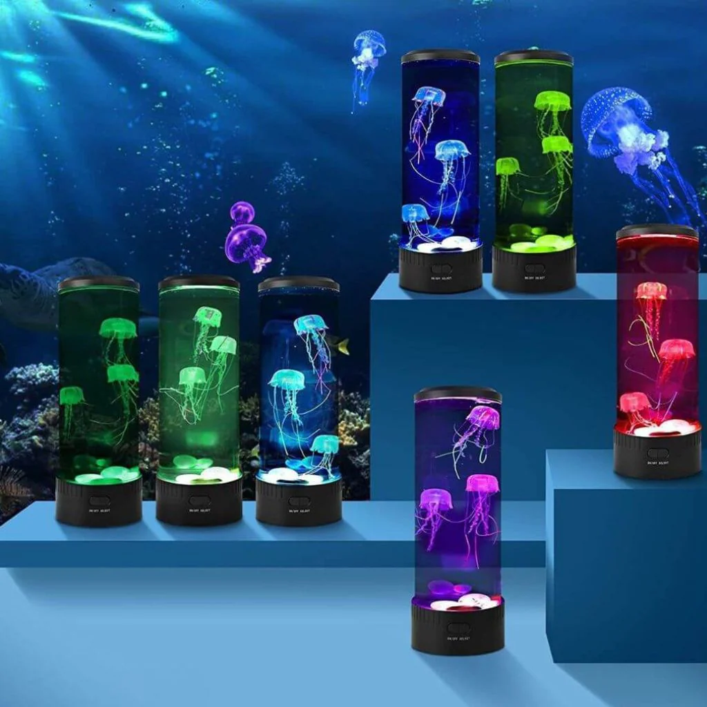 Jellyfish Sensory Lamp - 35 cm - Image 2
