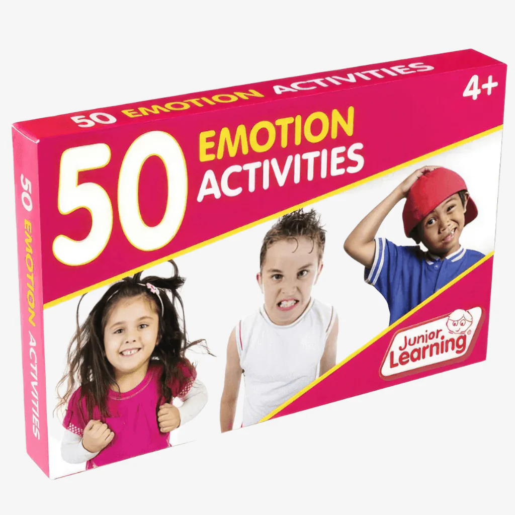 50 Emotion Activities Flash Cards - Junior Learning