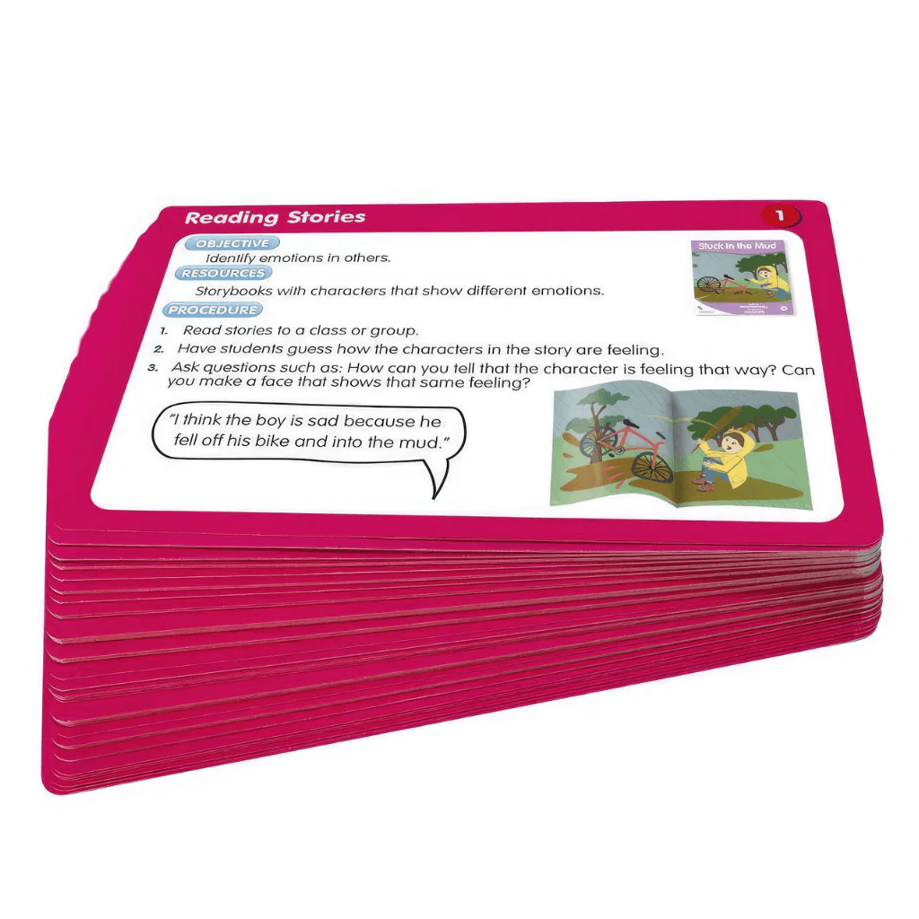50 Emotion Activities Flash Cards - Junior Learning - Image 4