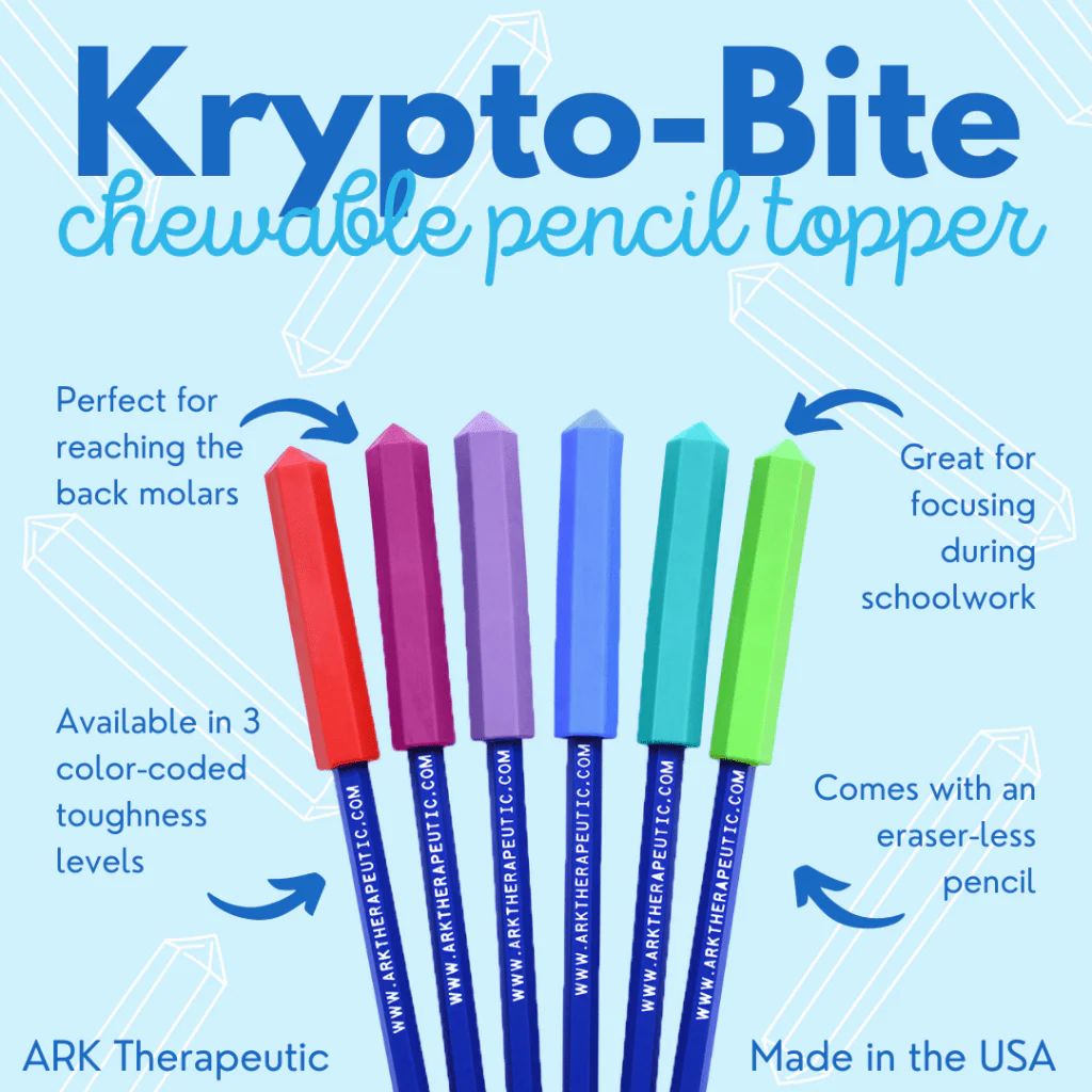 Ark Therapeutic Krypto-Bite Chewable Pencil Topper - Image 5