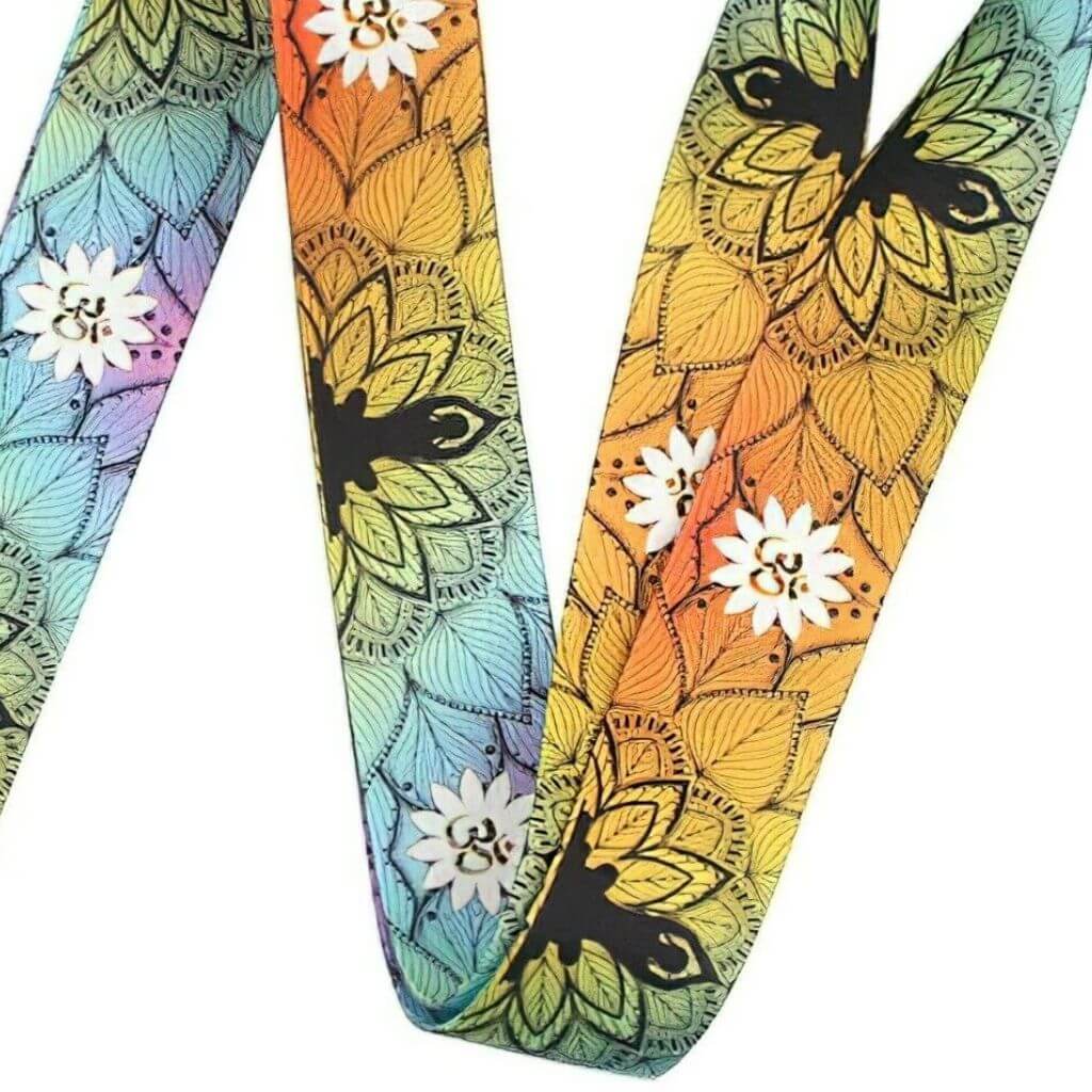 Lanyard for Teacher - Mandala Lotus OM - Image 2