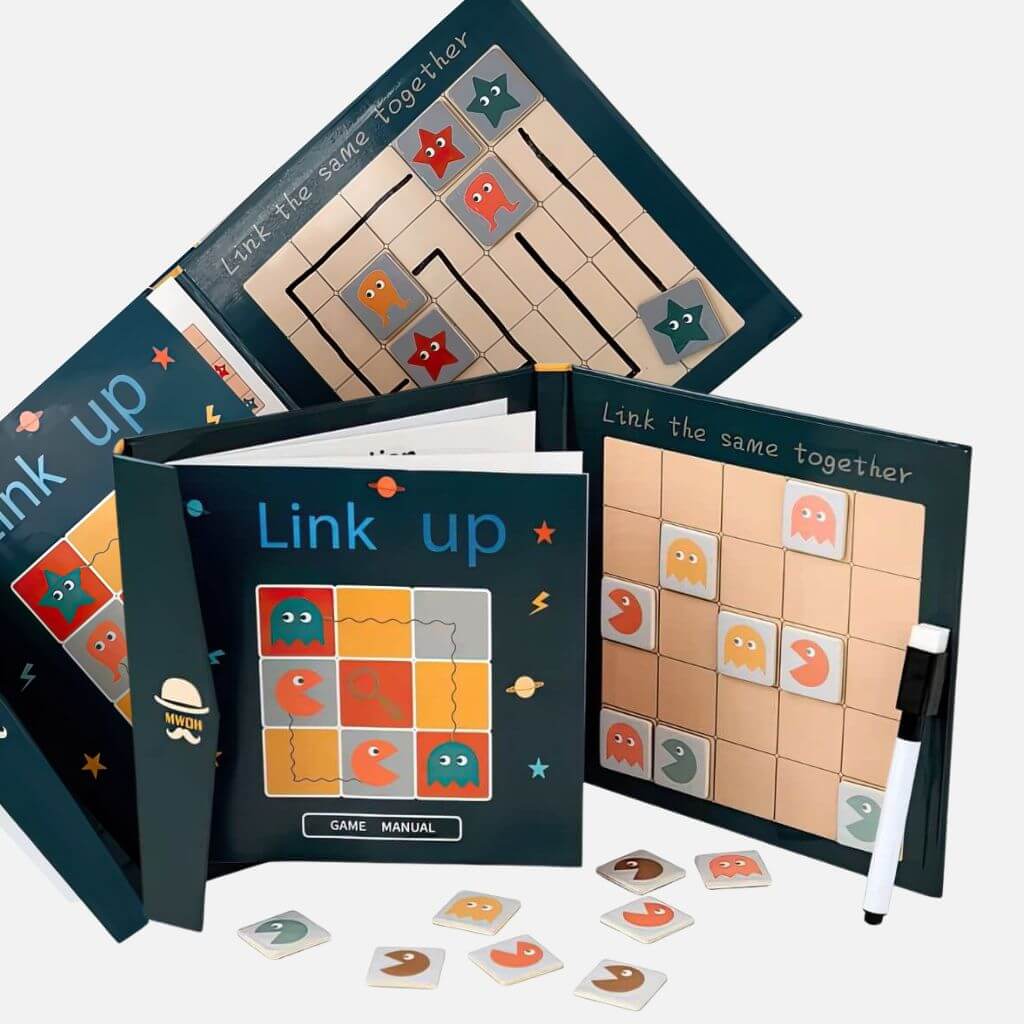 Link-Up Magnetic Puzzle Book