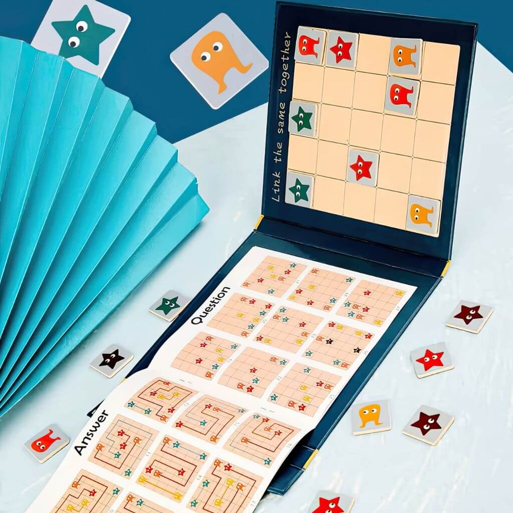 Link-Up Magnetic Puzzle Book - Image 3