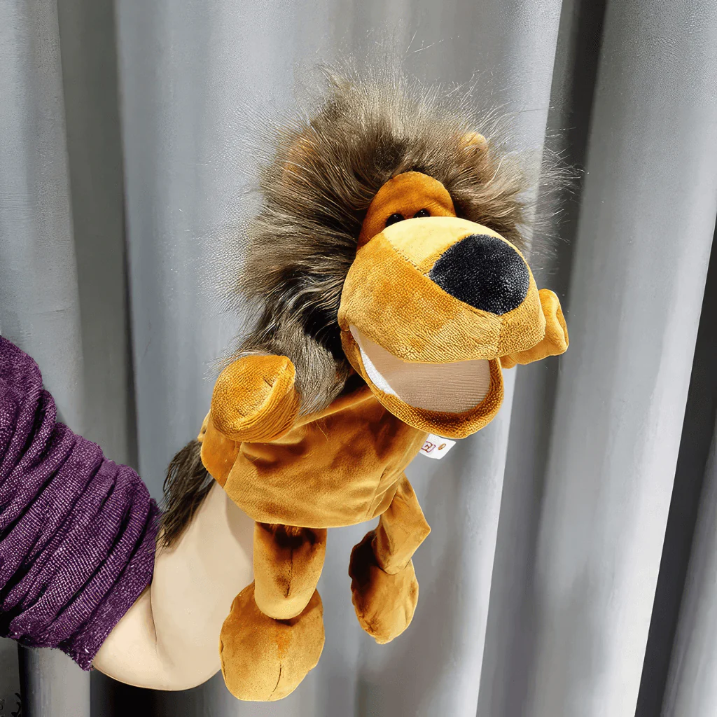 Lion Hand Puppet - Image 2