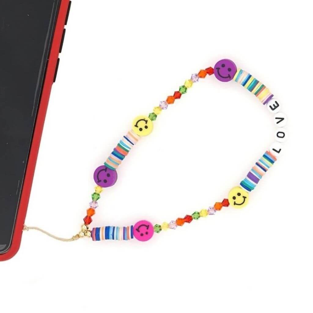 Love Smiles Wristlet Strap