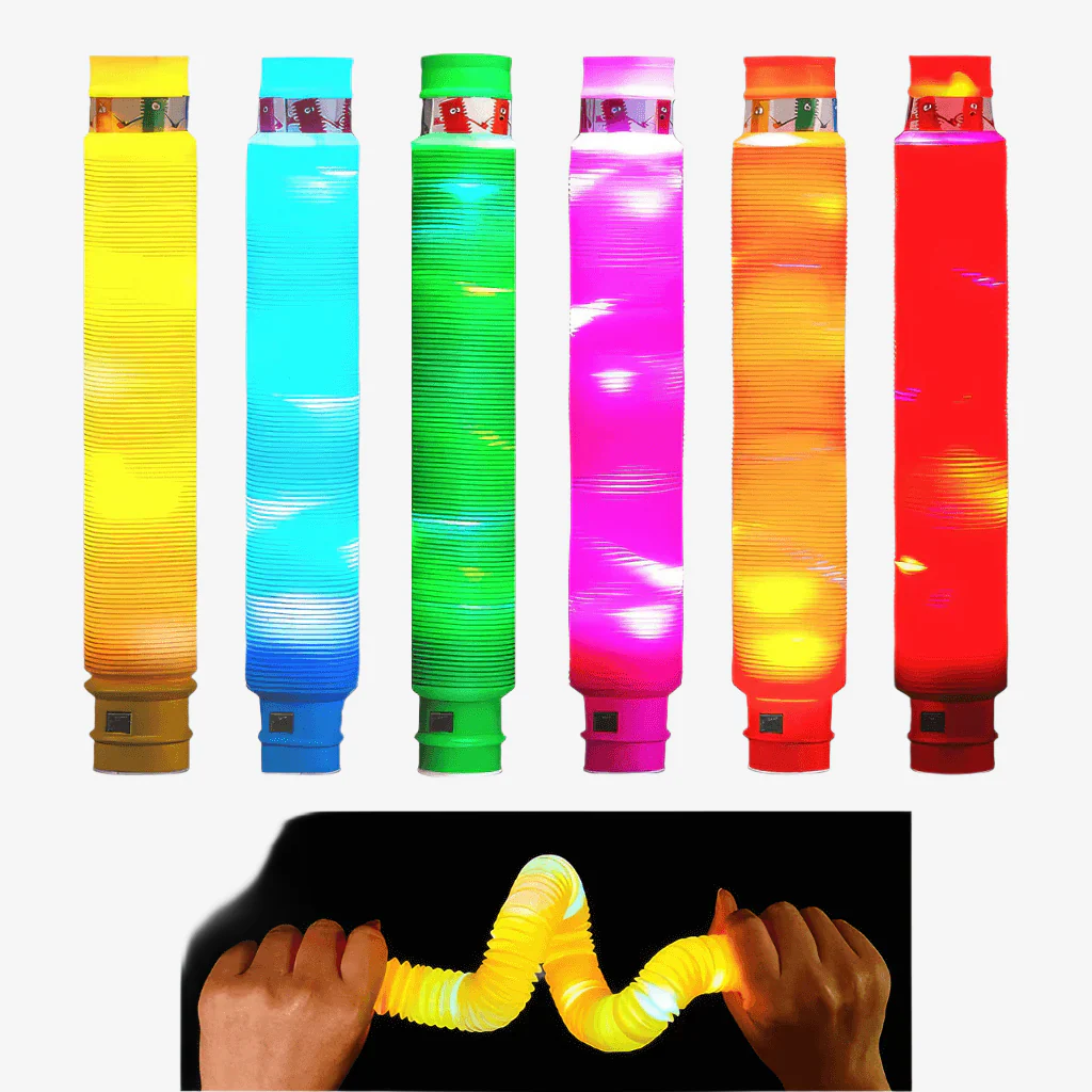 Luminous Pop Tubes Pack of 6