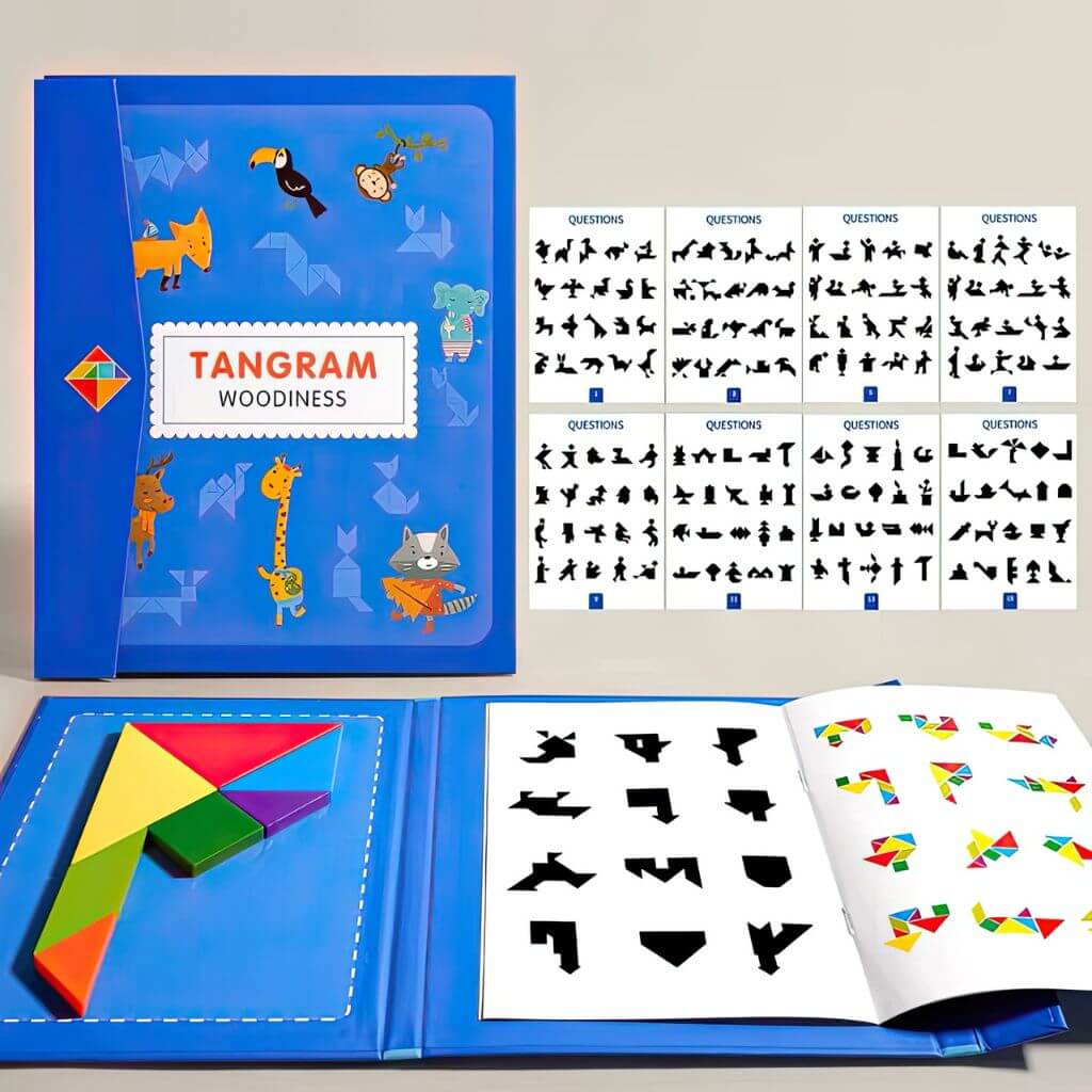 Magnetic Tangram Puzzle - Image 3