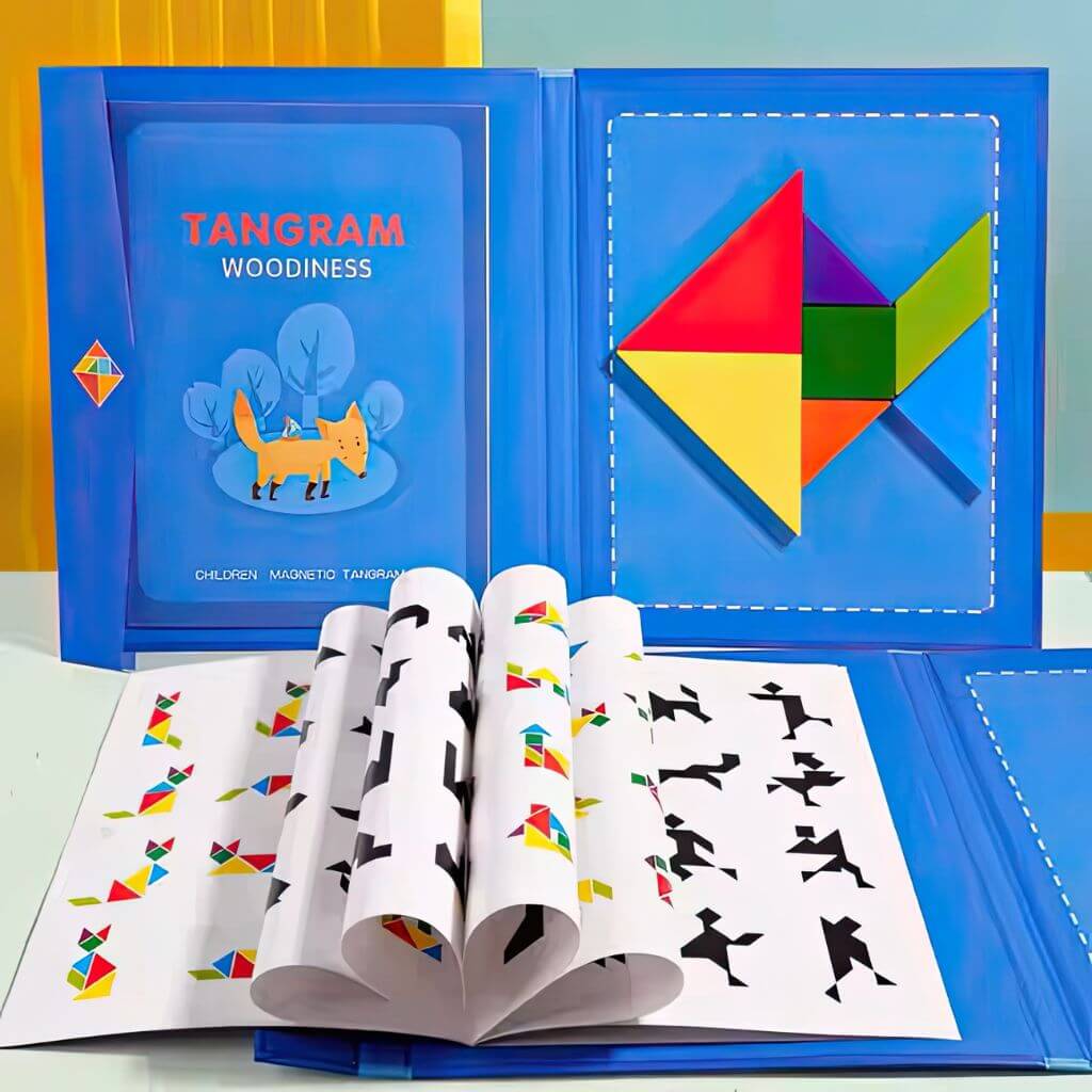 Magnetic Tangram Puzzle - Image 6