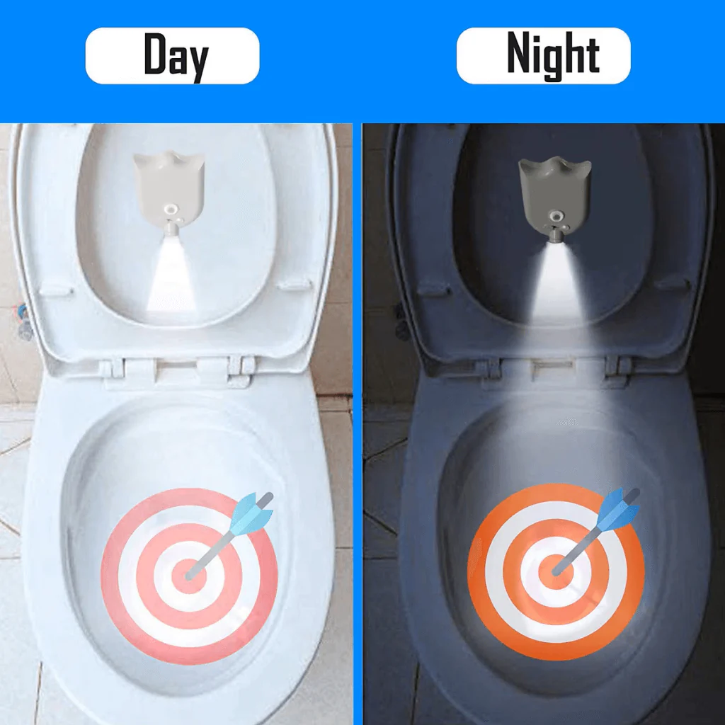 Motion Activated Boys Toilet Training Aiming Light - Image 2