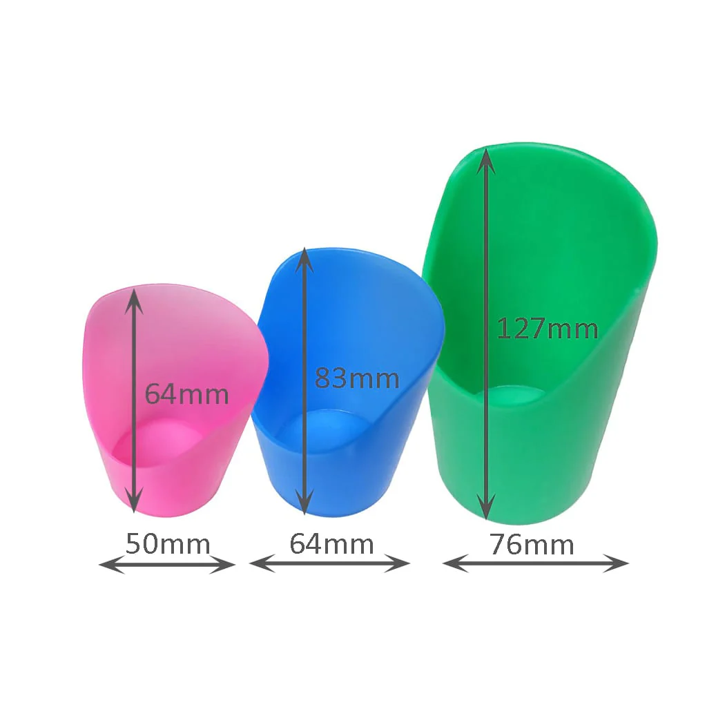 Ark Therapeutic Nosey Cups (Or Flexi Cups) – Pack of 3 - Image 4