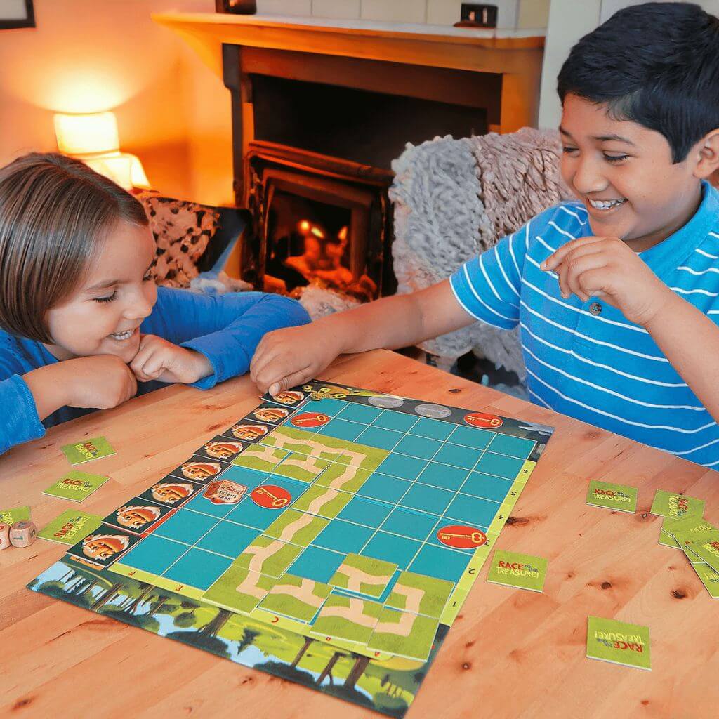 Peaceable Kingdom Race to the Treasure Board Game - Image 5