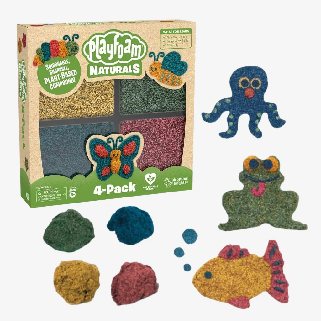 Playfoam® Naturals 4-Pack by Educational Insights