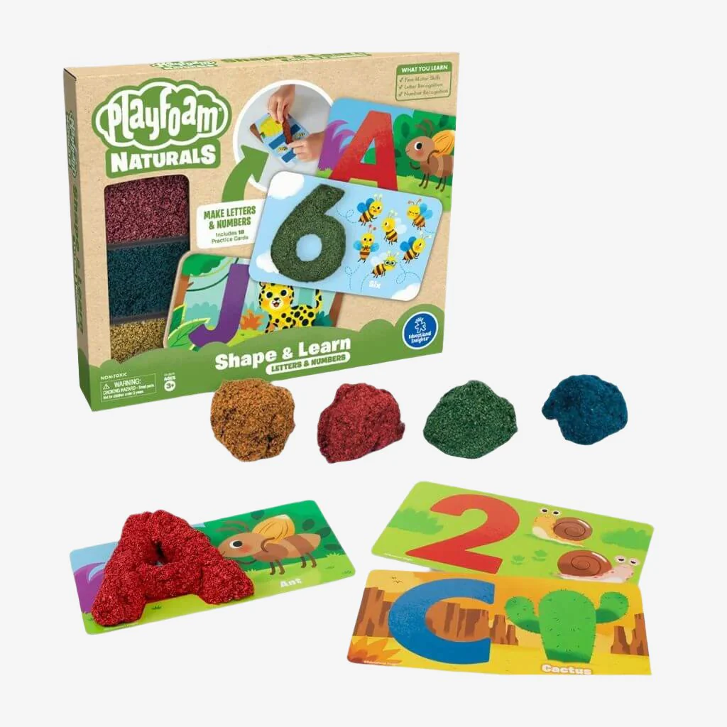 Playfoam® Naturals Shape & Learn Letters & Numbers