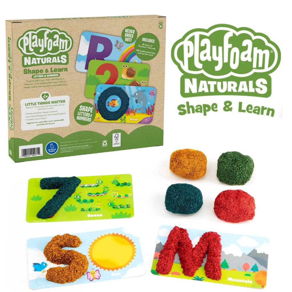 Playfoam® Naturals Shape & Learn Letters & Numbers - Image 5