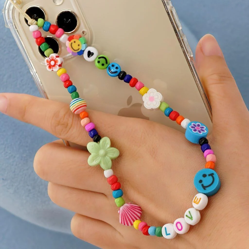 Rainbow Pop Phone Strap